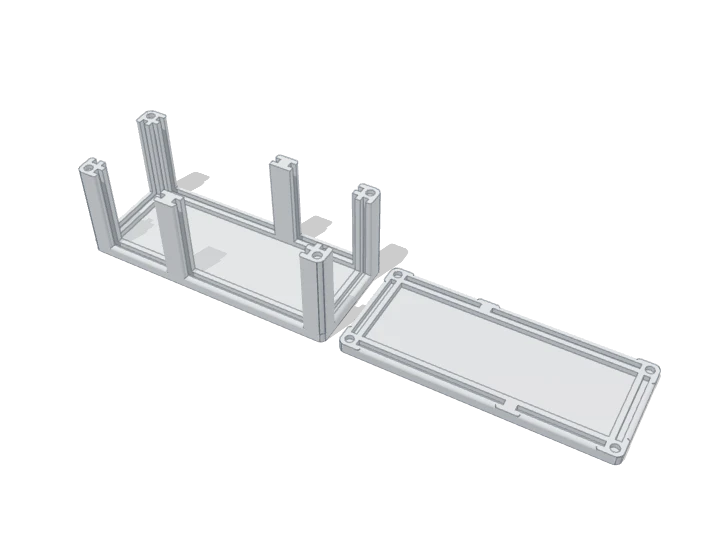 Full-Breadboard geteilt