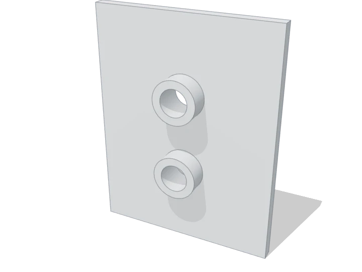 LEDs 5 mm ×2 (S) von innen